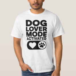 愛犬家モード起動 Tシャツ