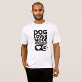 愛犬家モード起動 Tシャツ (正面フル)
