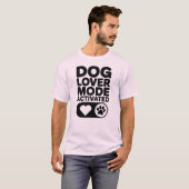 愛犬家モード起動 Tシャツ (正面フル)