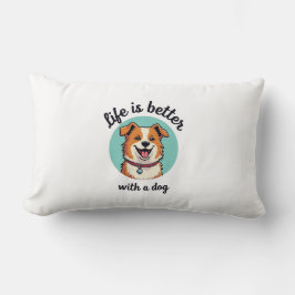 愛犬家居心地の良い枕 ランバークッション