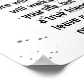 愛犬家引用文ポスターpaw印刷デザイン ポスター (角)