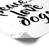 愛犬家引用文ポスターpaw印刷デザイン ポスター (角)