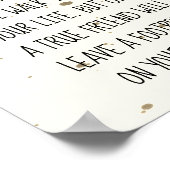 愛犬家引用文ポスターpaw印刷デザイン ポスター (角)