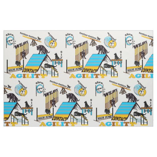 愛犬家用アジリティ織物 ファブリック (ヤード)