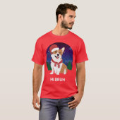 愛犬家用クリスマスティー必須Tシャツ Tシャツ (正面フル)