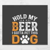 愛犬家 ビールホルダー スパークリングワインラベル (シングルラベル)