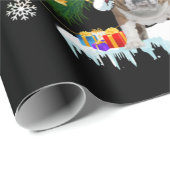 愛犬家 |ブルドッグのクリスマスツリーオーナメント ラッピングペーパー (ロールコーナー)