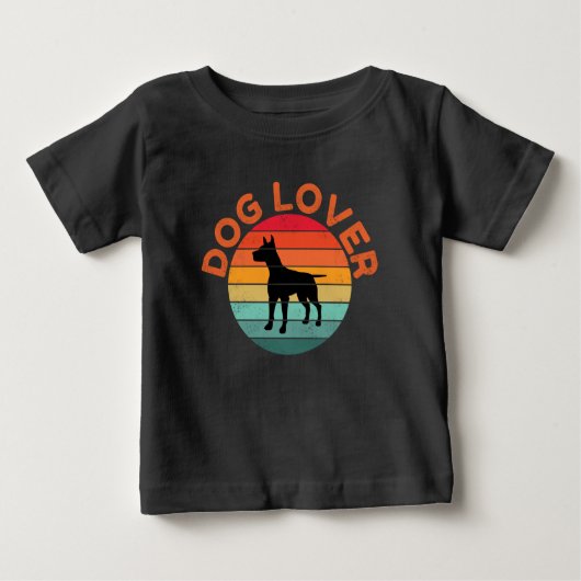 愛犬家 ベビーTシャツ (正面)