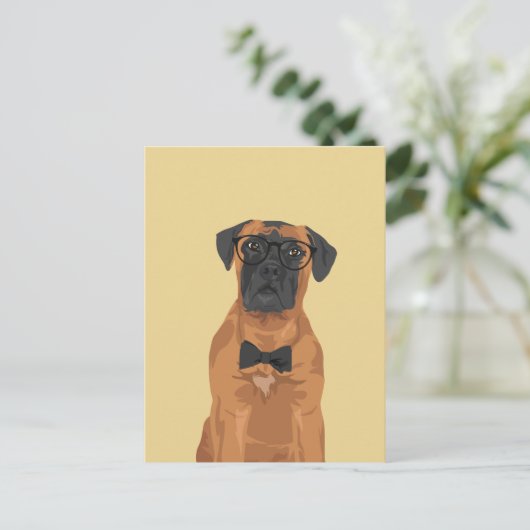 愛犬家 ポストカード (スタンド正面)