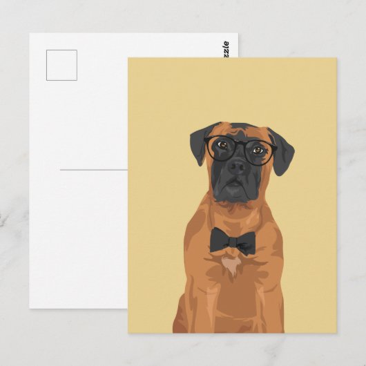 愛犬家 ポストカード (正面/裏面)