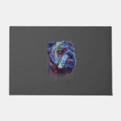 愛犬家 |英語ブルドッグギフト英語ブルドッグ ドアマット (正面)