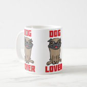 愛犬家 #2 コーヒーマグカップ (正面左)