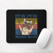 愛犬家 | Bulldog Pew Madafakas マウスパッド (マウス)