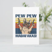 愛犬家 | Bulldog Pew Madafakas 出欠カード (スタンド正面)
