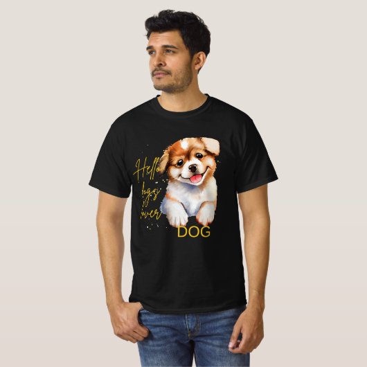 愛犬家Tシャツ Tシャツ (正面フル)