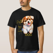 愛犬家Tシャツ Tシャツ (正面)