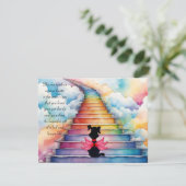 愛犬悔やみや弔慰の紛失 サンキューカード (スタンド正面)