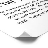 愛犬猫のコラージュ写真 ポスター (角)