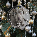 愛犬猫フォトポーズクミニマルル セラミックオーナメント<br><div class="desc">このデザインはパーソナライズされた、写真や文字を変更して提供される領域にあってもよい。またカスタマイズは、このテンプレートをカスタマイズしクリックて、を選択してさらに背景の色を削除または変更したり、文字を追加したり、文字の色またはスタイルを変更したり、文字のみのデザインの画像を削除したりすることで可能です。このもし商品はデザインを別の商品に移すオプションがあり、必要に応じてデザインを調整しもして下さい。colorflowcreations@gmail.comで連絡は、このデザインを別の製品で使用するもしか、サポートが必要な場合は、ページの上部にあるチャットオプションを使用する。www.facebook.com/colorflowcreations、www.instagram.com/colorflowcreations、www.twitter.com/colorflowart、後を追およびwww.pinterest.com/colorflowcreationsで自分のデザインや自分の情報を見る。</div>