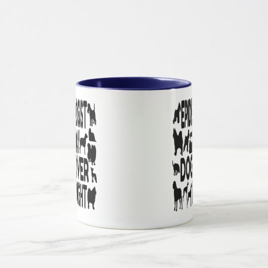 愛犬疫学者 マグカップ (中央)