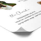 愛犬結婚の看板飲みカスタム物2写真 ポスター (角)