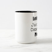 愛犬自然来のマグカップ ツートーンマグカップ (中央)