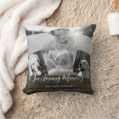 愛犬記念写真追悼詩 クッション (ブランケット)
