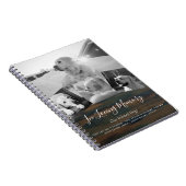 愛犬記念写真追悼詩 ノートブック (右側)