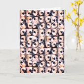 愛犬記念日カード カード (黄色い花)