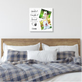 愛犬記念犬の写真 キャンバスプリント (インサイチュ (寝室))