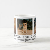 愛犬追悼フォトコーヒーマグ コーヒーマグカップ (中央)