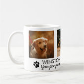 愛犬追悼フォトコーヒーマグ コーヒーマグカップ (左)