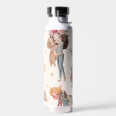 愛犬 ウォーターボトル (左面)