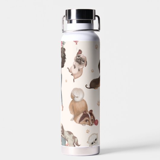 愛犬 ウォーターボトル (背面)