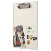 愛犬 クリップボード (左)