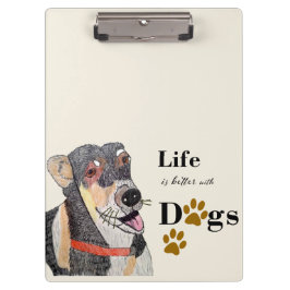 愛犬 クリップボード