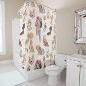 愛犬 シャワーカーテン (インサイチュ)