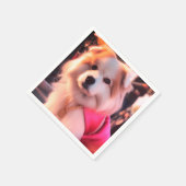 愛犬 スタンダードカクテルナプキン (角)