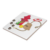 愛犬 タイル (側面)