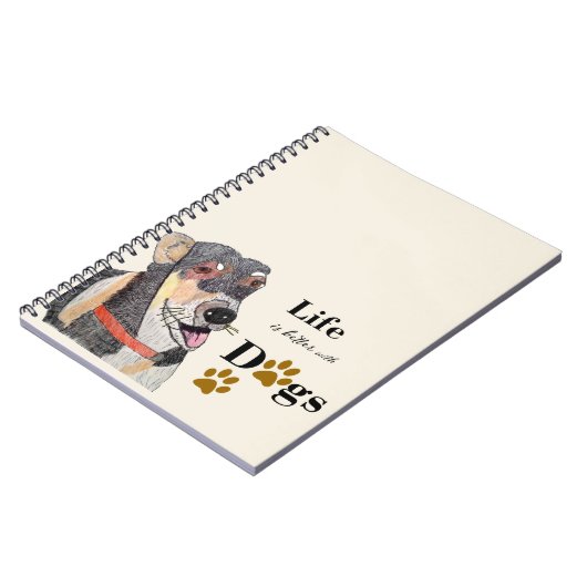 愛犬 ノートブック (左側)