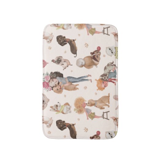 愛犬 バスマット (正面縦)