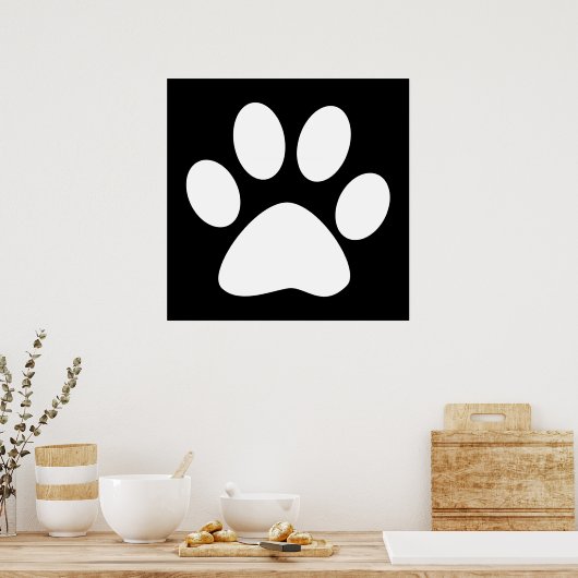 愛犬 ポスター (キッチン)