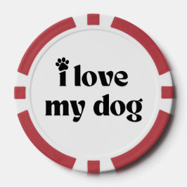 愛犬 ポーカーチップ