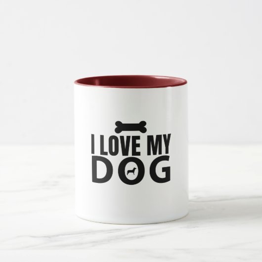 愛犬 マグカップ (中央)