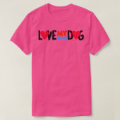 愛犬 Tシャツ (デザイン正面)
