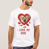 愛犬Tシャツ おもしろい Tシャツ (正面)