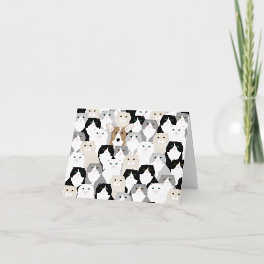 愛猫あいさつカード シーズンカード (正面)