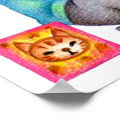 愛猫と食事の時間です。 ポスター (角)