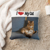 愛猫の写真 クッション (ブランケット)