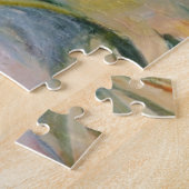 愛猫の少女(by Berthe Morisot) ジグソーパズル (側面)